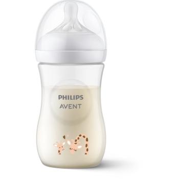 Philips Avent Natural Response 1 m+ biberon pentru sugari Giraffe 260 ml