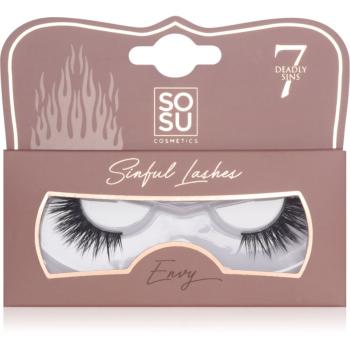 SOSU Cosmetics 7 Deadly Sins Lashes gene false Envy 1 buc