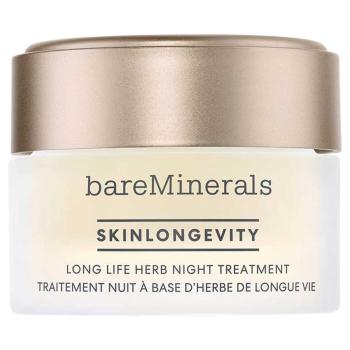 bareMinerals Îngrijire de noapte împotriva îmbătrânirii pielii Skinlongevity (Long Life Herb Night Treatment) 50 ml