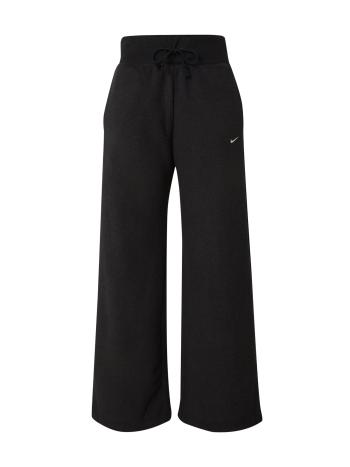 Nike Sportswear Nadrág  fekete / fehér