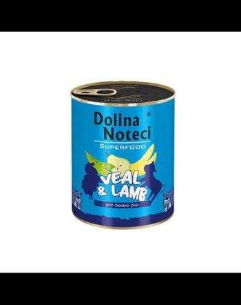 DOLINA NOTECI Premium SuperFood vițel și miel 800 g