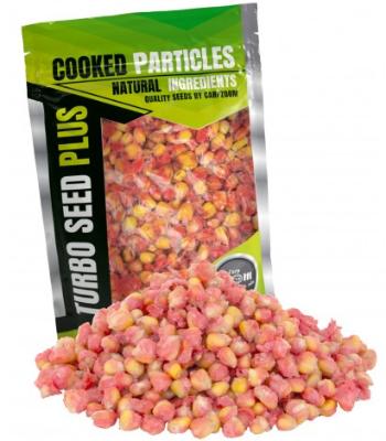 Carp zoom partikel turbo seed plus 1 kg - kukurica jahoda