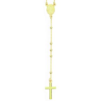 Amen Colier atemporal placat cu aur Rosary CRO25G