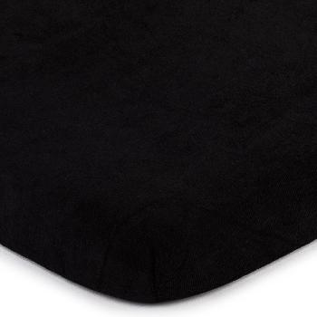 Cearşaf 4Home jersey, negru, negru, 180 x 200 cm