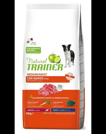 TRAINER Natural Medium Adult cu vita 12kg hrana caini