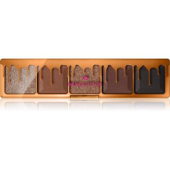 I Heart Revolution Mini Chocolate Palette paletă cu farduri de ochi culoare Dark Chocolate Cake 5,5 g