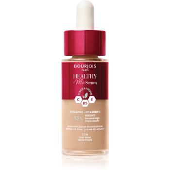 Bourjois Healthy Mix make-up cu textura usoara pentru un look natural culoare 55N Deep Beige 30 ml