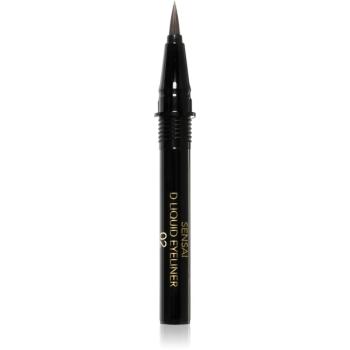 Sensai Designing Liquid Eyeliner Refill eyeliner rezerva culoare 02 Deep Brown 0.6 ml