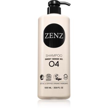 ZENZ Organic Sweet Sense No. 04 sampon hidratant pentru păr cu volum 1000 ml