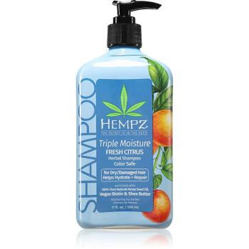 HEMPZ Triple Moisture sampon hidratant pentru păr 500 ml