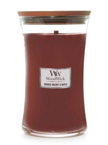 WoodWick Lumânare parfumată in vază mare Smoked Walnut & Maple 609,5 g