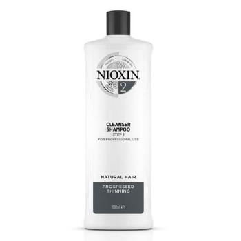 Nioxin șampon de curățare pentru păr natural fin subtierea considerabil System 2 (Shampoo Cleanser System 2 ) 1000 ml