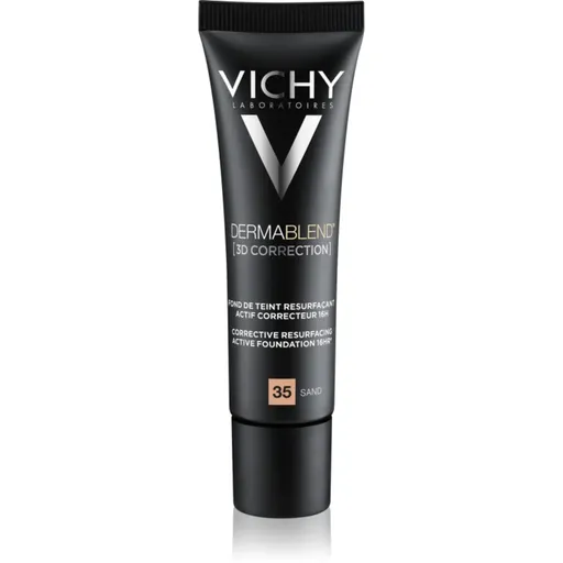 Vichy Dermablend 3D Correction Corecție pentru netezirea machiajului SPF 25 culoare 35 Sand 30 ml