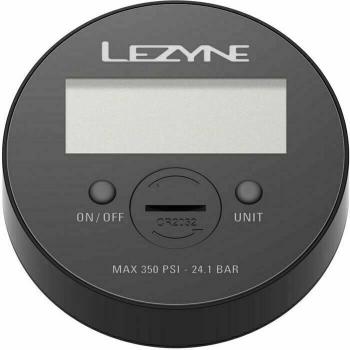 Lezyne 350 Psi Digital Black Manometer