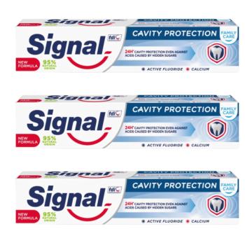 Signal Family Care Cavity Protection Fogkrém 3x75ml