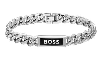 Hugo Boss Brățară de oțel pentru bărbați Kassy Emblem 1580679 19 cm