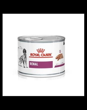 ROYAL CANIN Renal Canine 6 x 200 g hrană umedă pentru câini cu insuficiență renală cronică