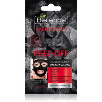 Bielenda Carbo Detox Active Carbon mască facială de acoperire cu cărbune activ pentru ten gras și mixt 2 x 6 g