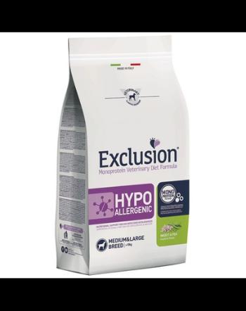 EXCLUSION Hypoallergenic Medium Large Breeds hrana cu insecte pentru caini rase medii si mari 12 kg