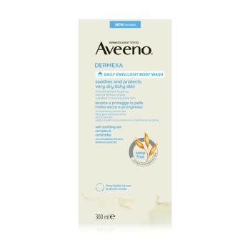 Aveeno Gel de duș emolient fără parfum Dermexa (Daily Emollient Body Wash) 300 ml