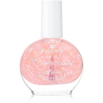 Essence So Mesmerizing lac de unghii/parte sus cu particule stralucitoare Believe In Mermagic! 11 ml