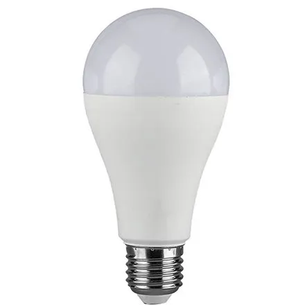 Bec LED A65 E27 15W 6500K alb rece V-TAC SKU-214455