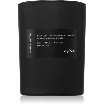 DW Home M. of W.G. Sandalwood lumânare parfumată 250 g