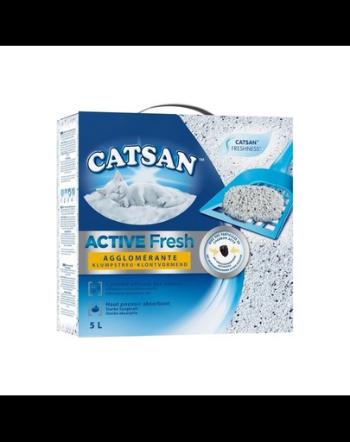 CATSAN Extra Fresh 5L asternut pentru pisici din bentonita