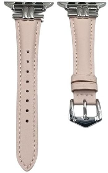 4wrist Curea de piele pentru Apple Watch 38/40/41 mm - Pink