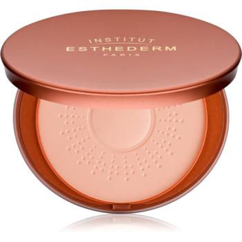 Institut Esthederm Sun Sheen Sunshine Care Powder autobronzant pentru fata si decolteu 15 g