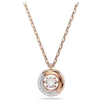 Swarovski Colier fermecător bronz cu zirconi Dextera 5692257