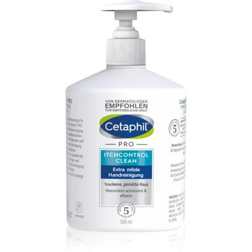 Cetaphil Pro ItchControl Clean sapun lichid delicat pentru maini 500 ml