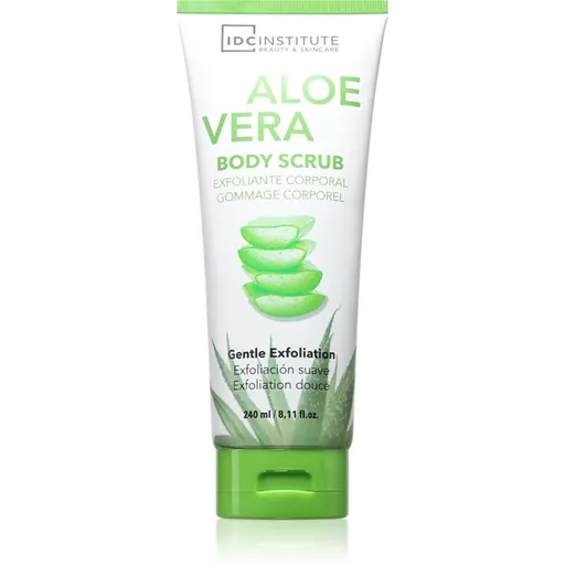 IDC Institute Aloe Vera exfoliant pentru corp 240 ml