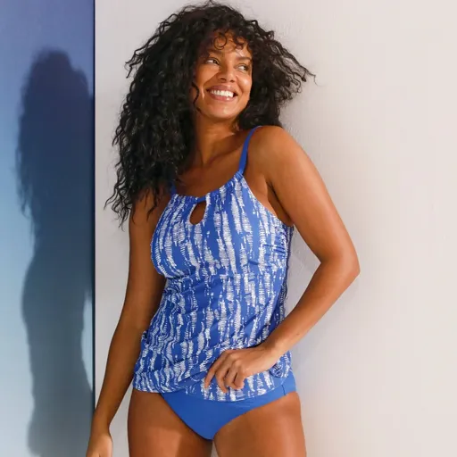 Top tankini cu imprimeu Gamao pentru femei după operația la sân