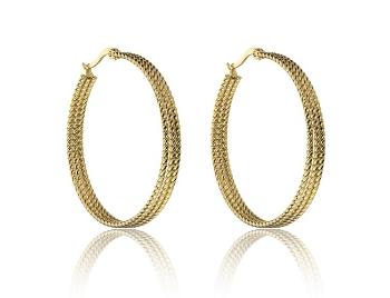 Marc Malone Cercei rotunzi distinctivi Zoe Gold Earrings MCE23015G