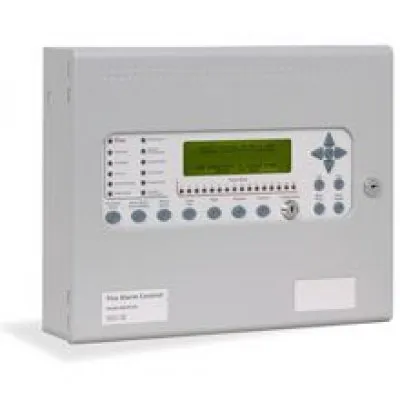 Centrala de incendiu cu 2 bucle Kentec ENH63162 14P* cu 16 LED-uri de zona, montaj ingropat, cu imprimanta, fara cheie de activare