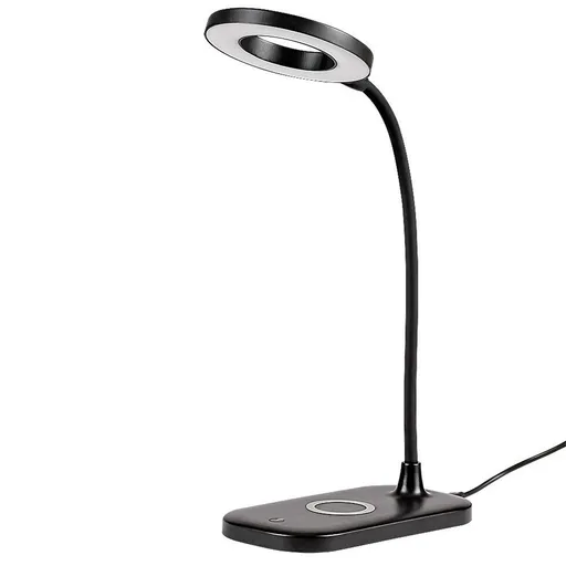 Lampă de masă cu LED Rabalux 74013 Harding, 5 W, negru, negru