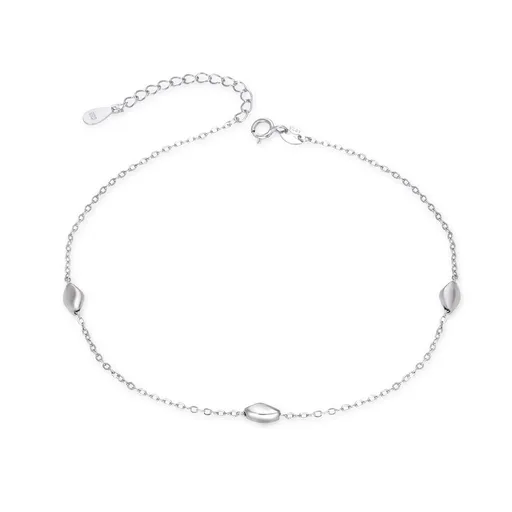 Agato Lănțișor din argint pentru picior cu ornamente AGN51/27