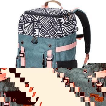 Meatfly Scintilla Backpack Dancing White/Heather Moss (8590202007997)