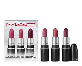 MAC Cosmetics Set pentru buze Lustrelite Mini Pink (Lipstick Trio)
