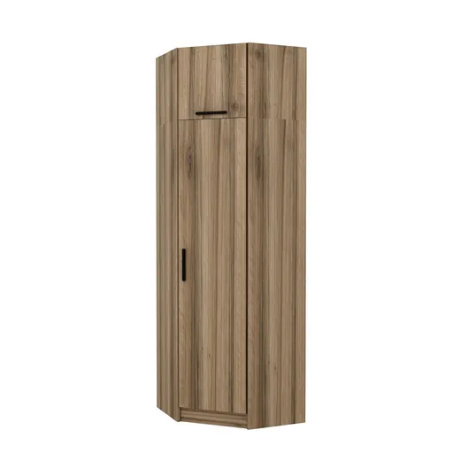 Dulap pentru haine, Hanah Home, Kale Oak, 74x235x52 cm, Stejar