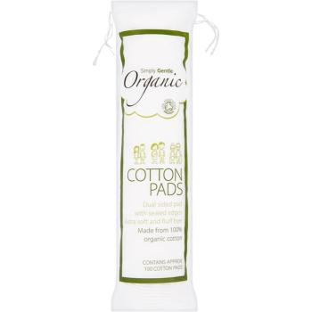 Simply Gentle Organic Cotton Pads tampoane din bumbac 100 buc