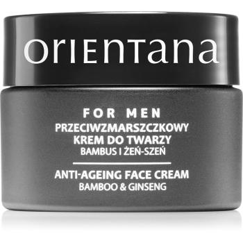 Orientana For Men Bamboo & Ginseng cremă anti-îmbătrânire 50 ml