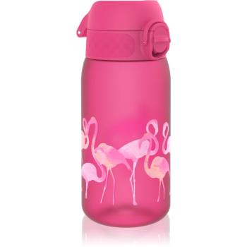 Ion8 Leak Proof sticla pentru apa pentru copii Flamingos 350 ml