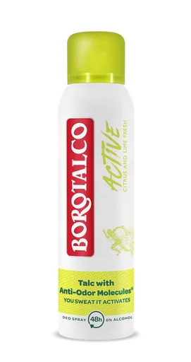 Borotalco Spray deodorant cu aroma de citrice Active (Deo Spray) 150 ml