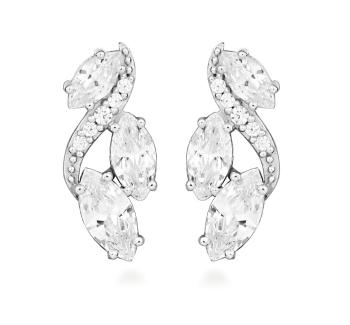 Silver Cat Cercei lucioși din argint cu zircon cubic Classics SC595