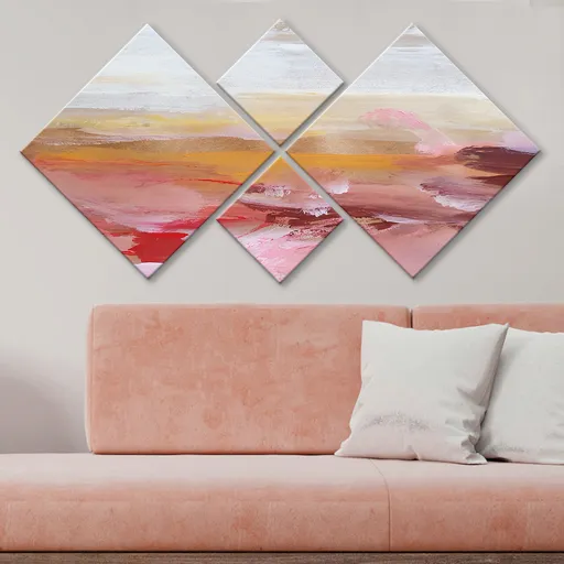 Pictură decorativă MDF, 4MDF1056546683, Imprimat UV, Multicolor