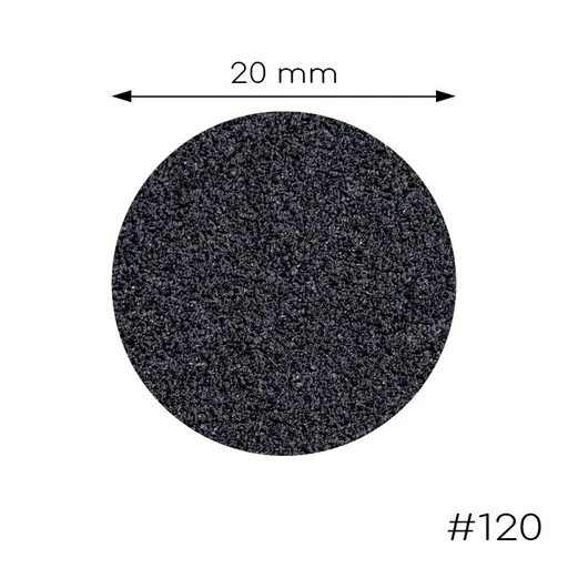 Rezerve pentru disc pedichiura - duritate 120 - 20mm