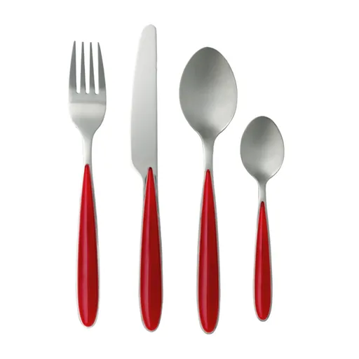 Set tacamuri 16 piese, Vermilion, Brandani, inox