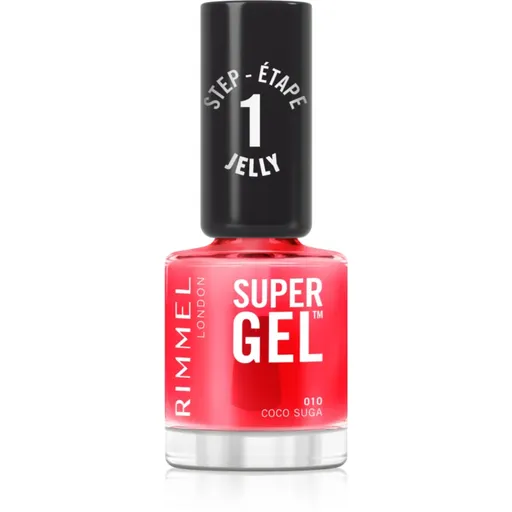 Rimmel Super Gel gel de unghii fara utilizarea UV sau lampa LED culoare 010 Coco Suga 12 ml